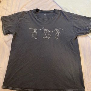 Skate Board Skeletons Graphic Tee